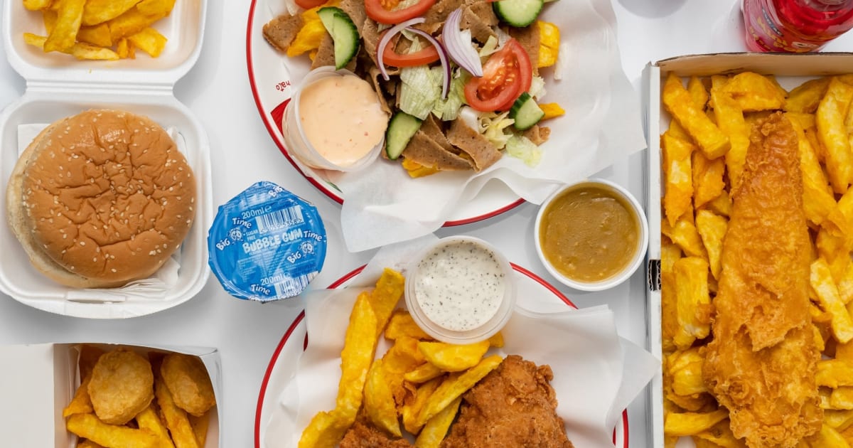 Captains Fish & Chips restaurant menu in Birmingham Order from Just Eat