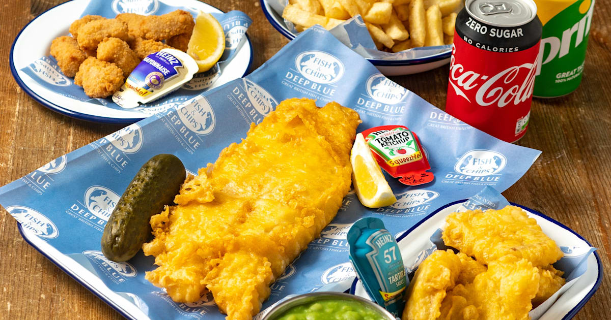 Deep Blue The Fish House, Notting Hill restaurant menu in London