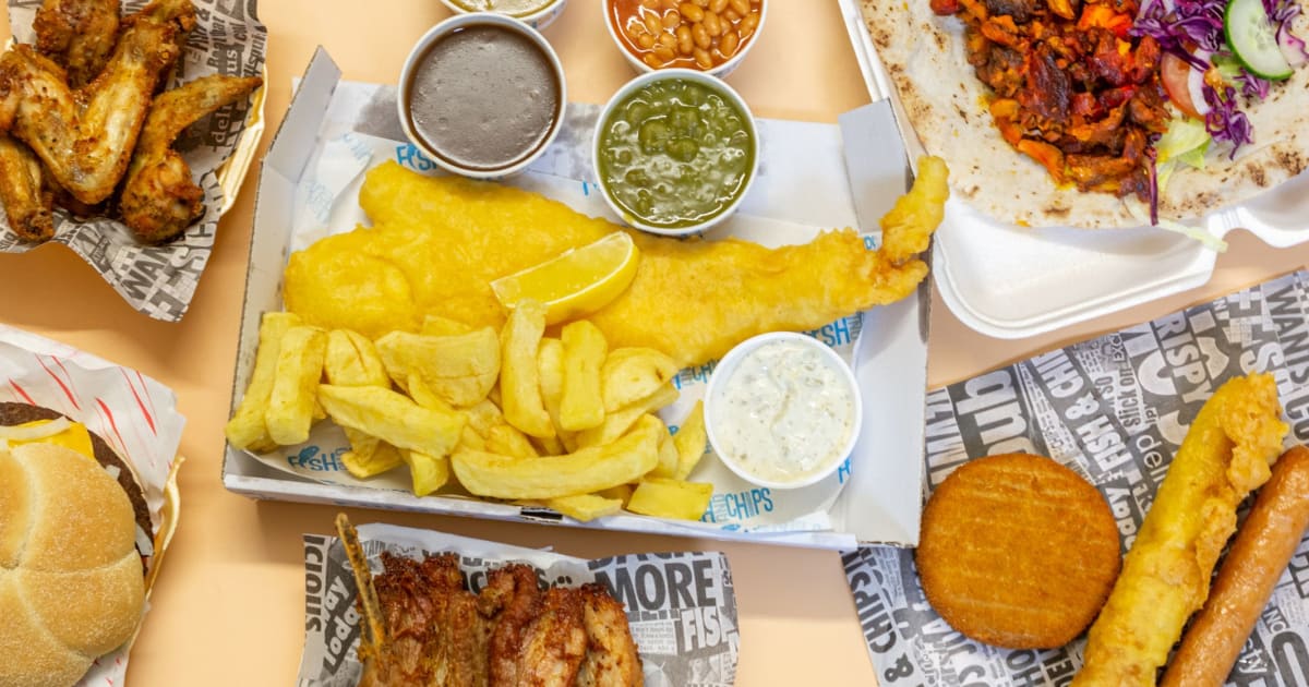 Carrington's Fish & Chips restaurant menu in Nottingham - Order from