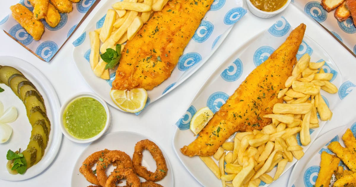 Blue Ocean restaurant menu in London - Order from Just Eat