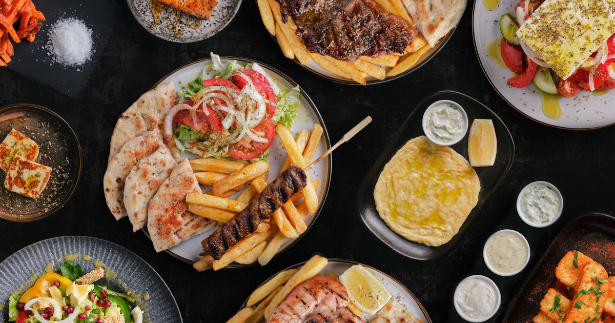 The Urban Greek restaurant menu in London - Order from Just Eat