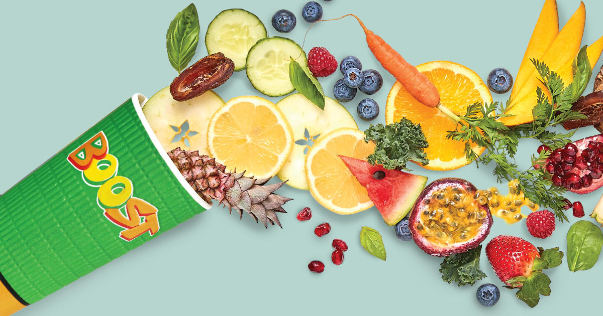 Boost top juice healthy