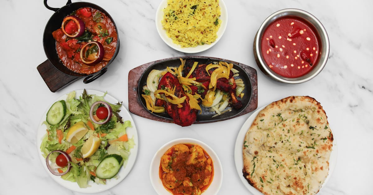 Just eat shop indian food