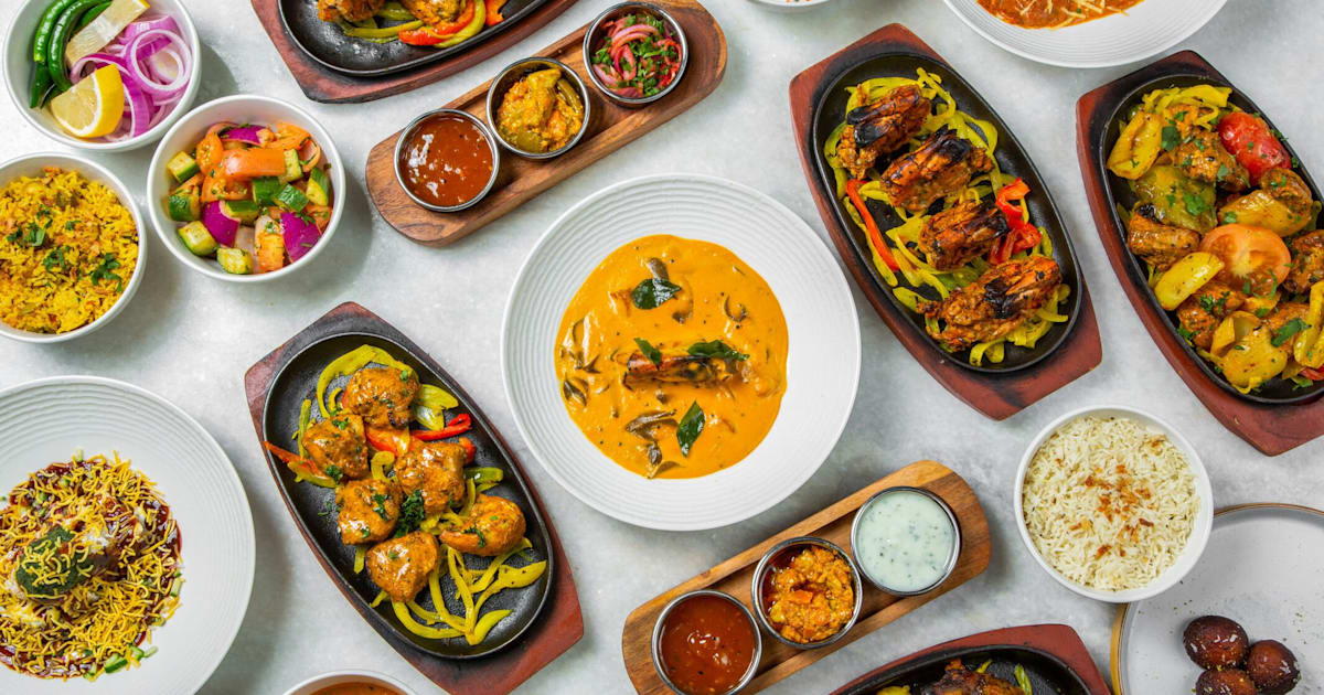 Just eat shop indian takeaway