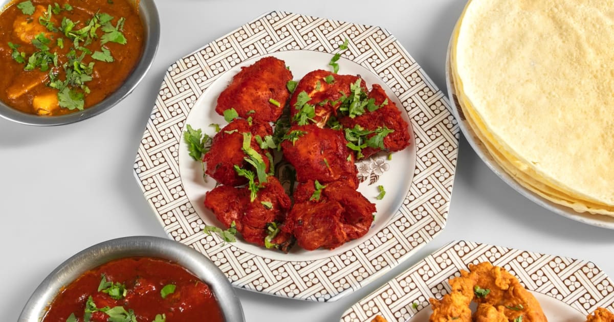 Everest Indian Takeaway restaurant menu 