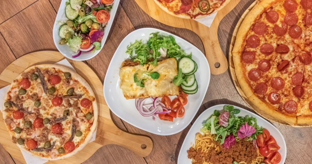 Just eat amigos pizza top