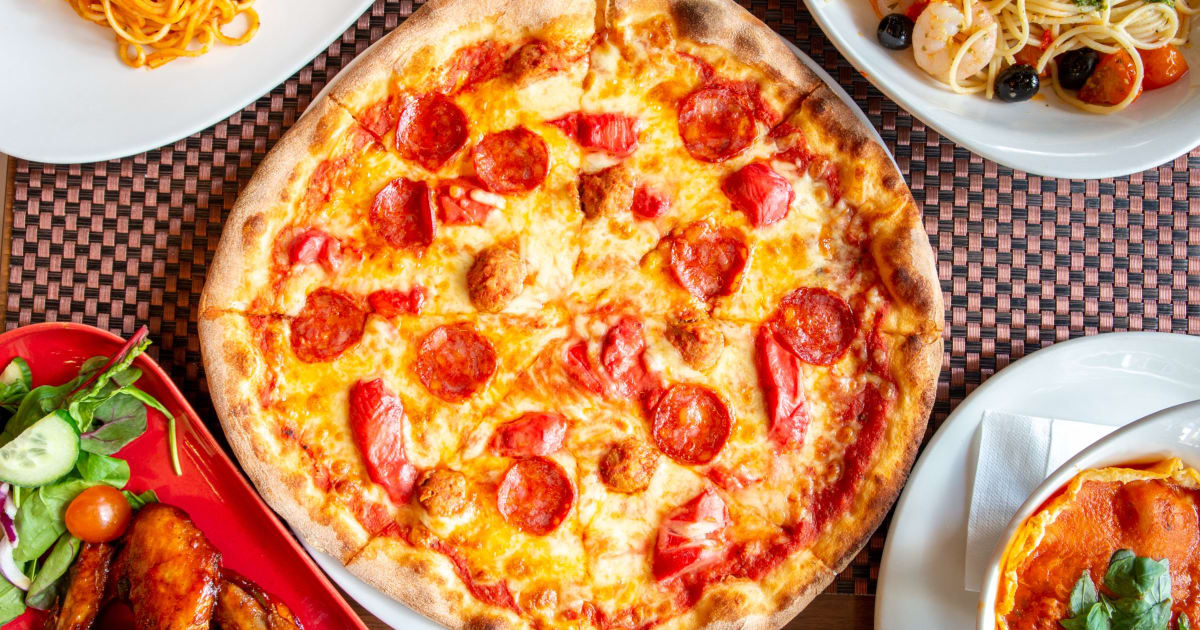 La pizza just eat discount