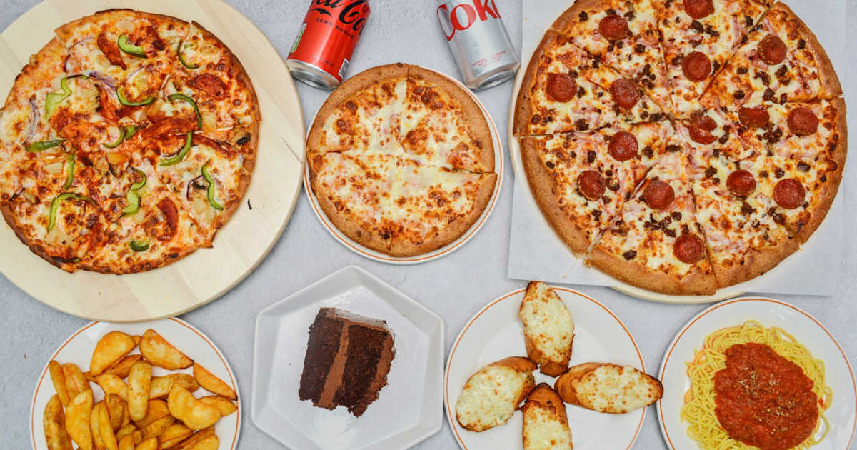 Pizza palace just eat 2025