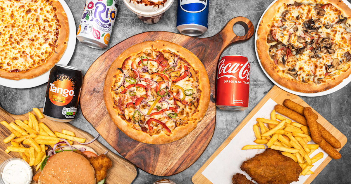 Pronto pizza just eat outlet