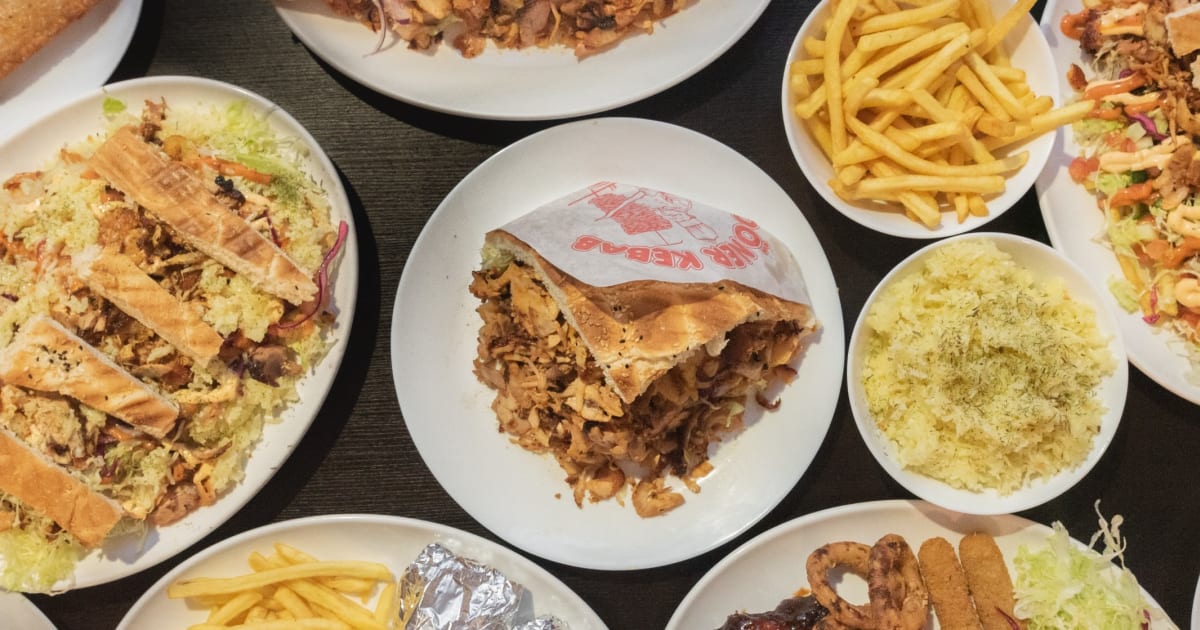 Just eat doner 2025 kebab