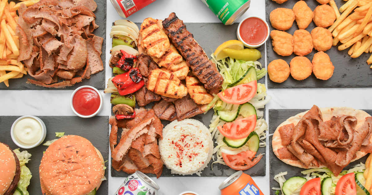 Just eat kebab house hot sale