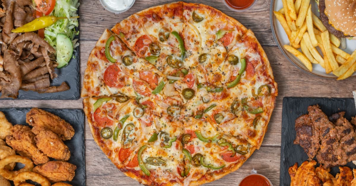 Mr pizza just eat hot sale
