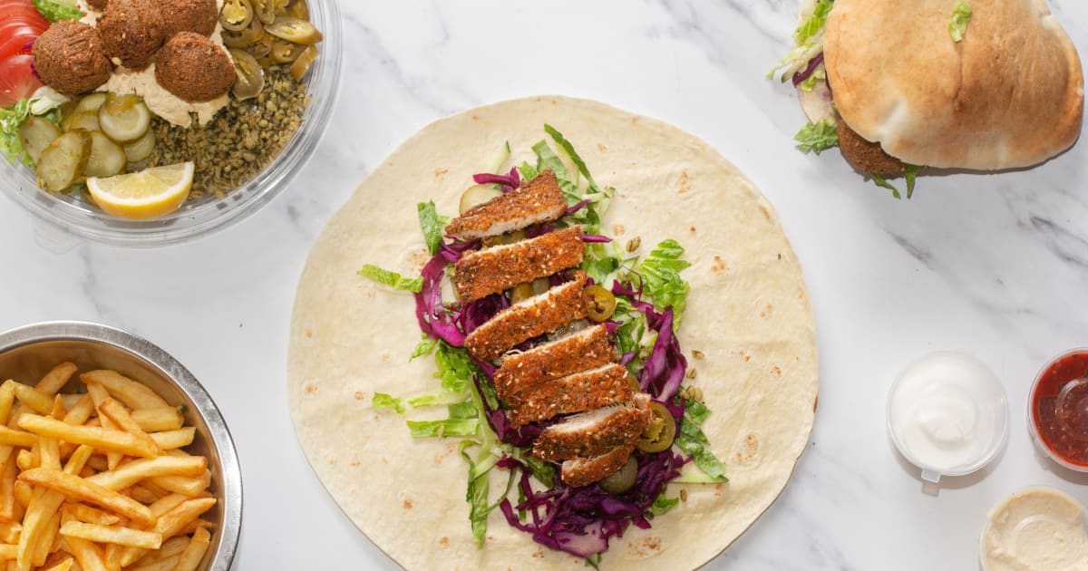 Falafel just eat hotsell