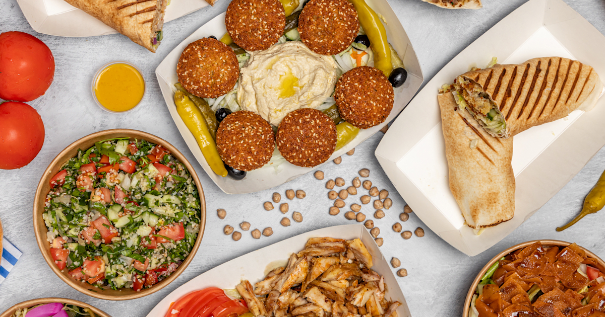 Falafel shop just eat