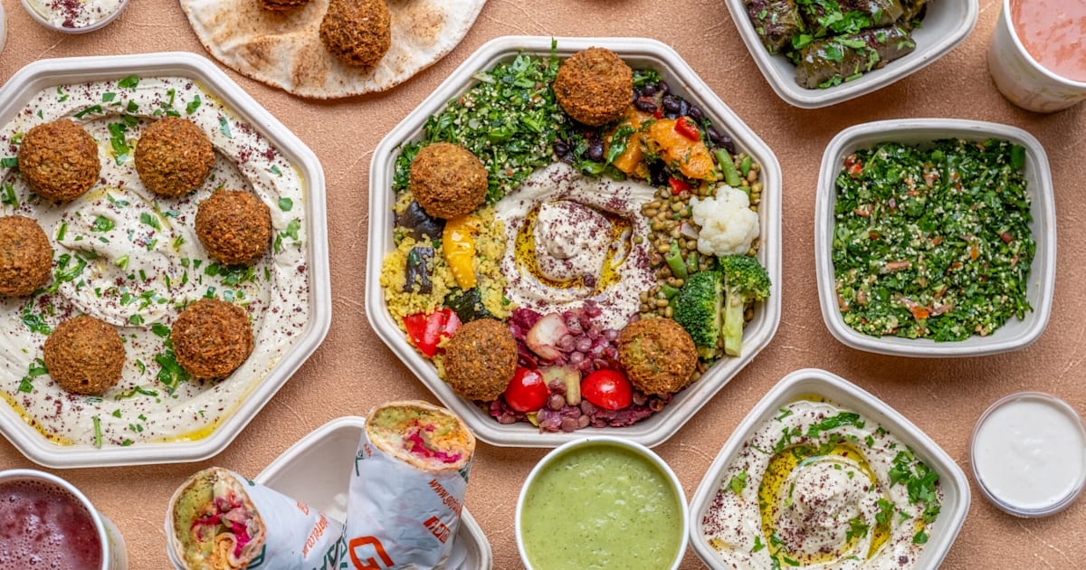 Falafel shop just eat