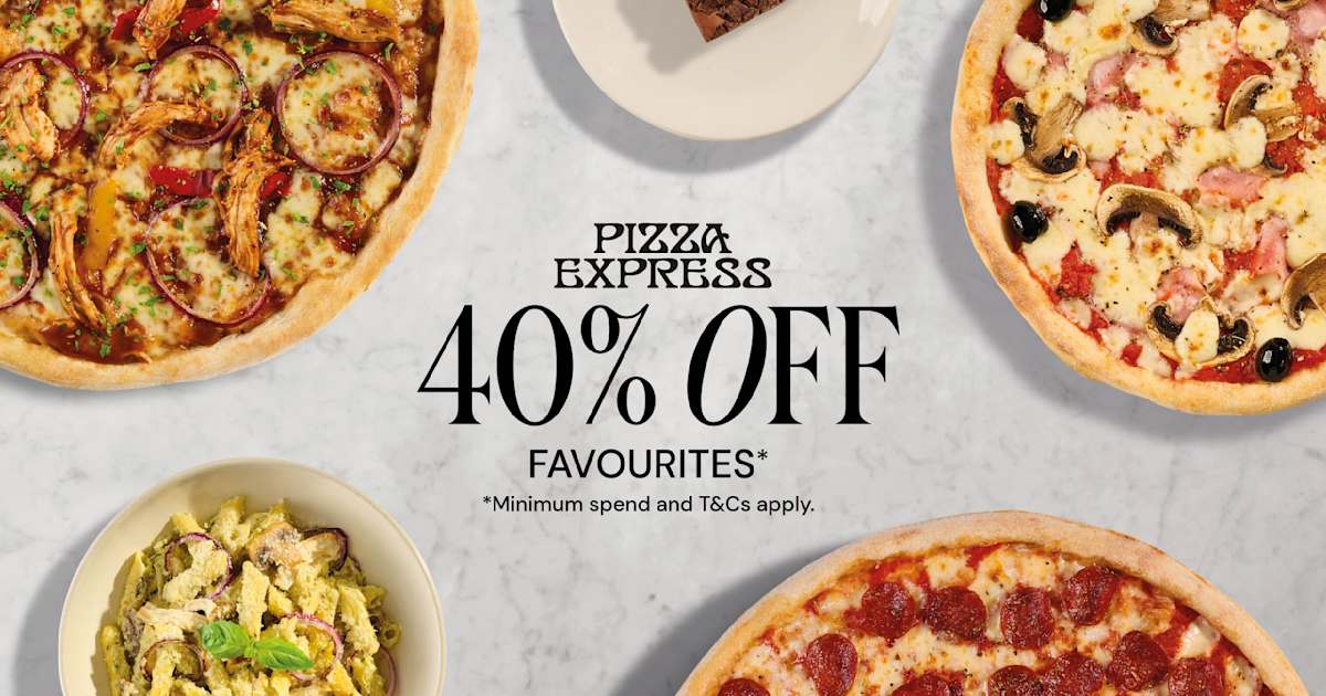 Just eat 2025 pizza express