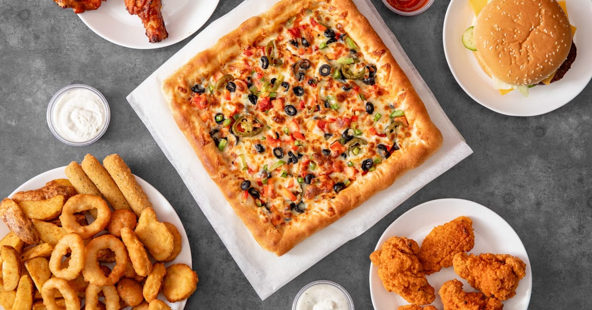 Ala pizza just eat top