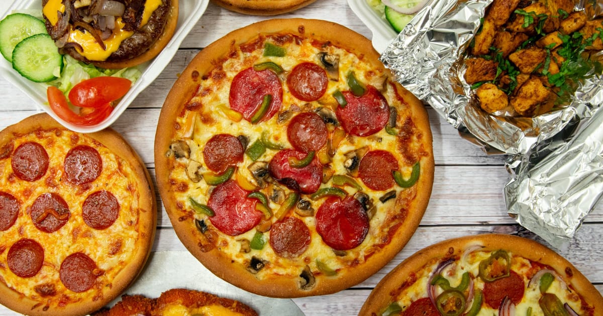 Just eat pizza roma clearance