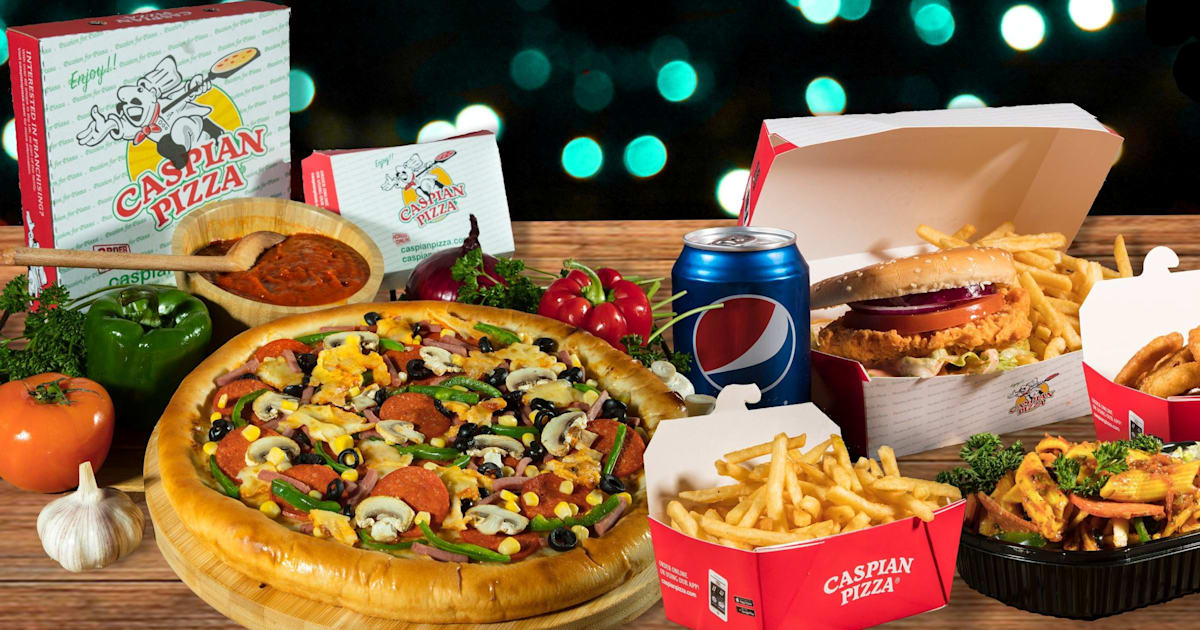 Caspian pizza just eat 2025