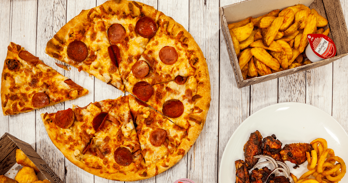 Four star pizza just eat top