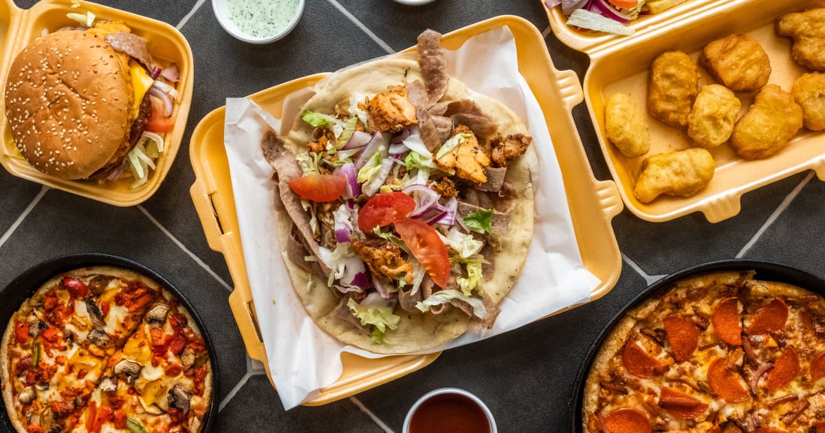 Bella pizza just eat clearance