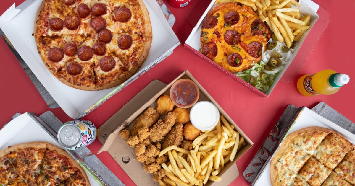 Just eat amigos pizza sales