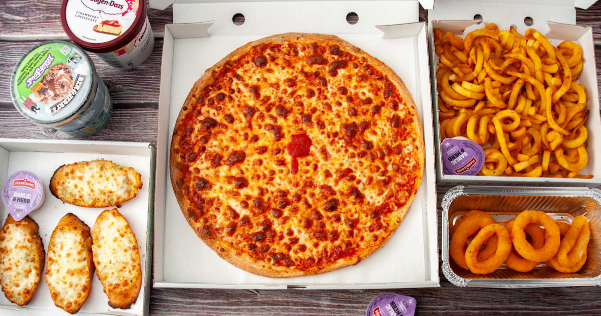 Four star top pizza just eat