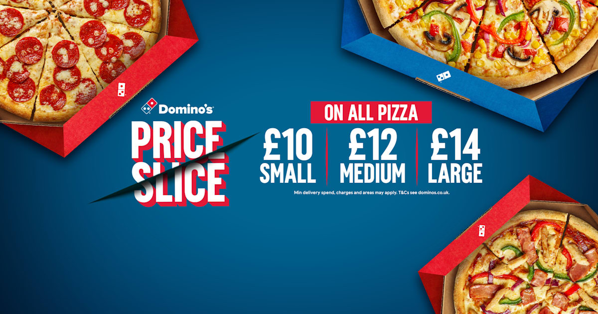 Just eat dominos sales