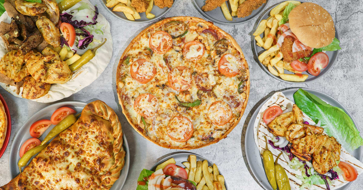 Ala pizza and roosters just eat online