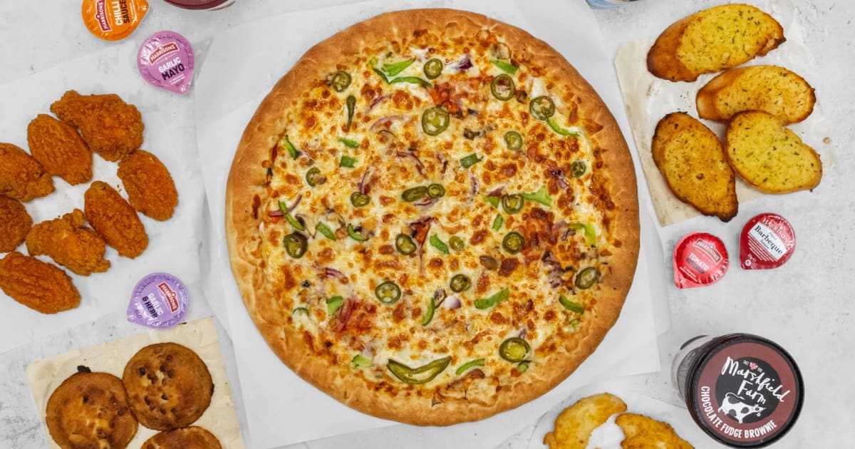 just eat super pizza