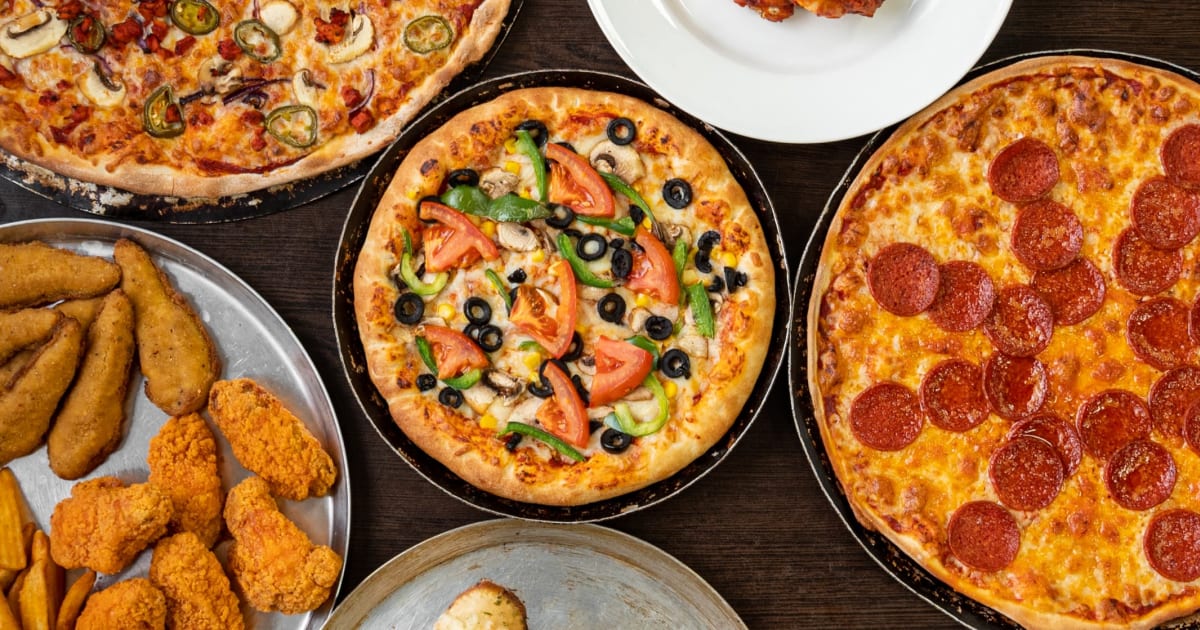 Pizza pan sales just eat