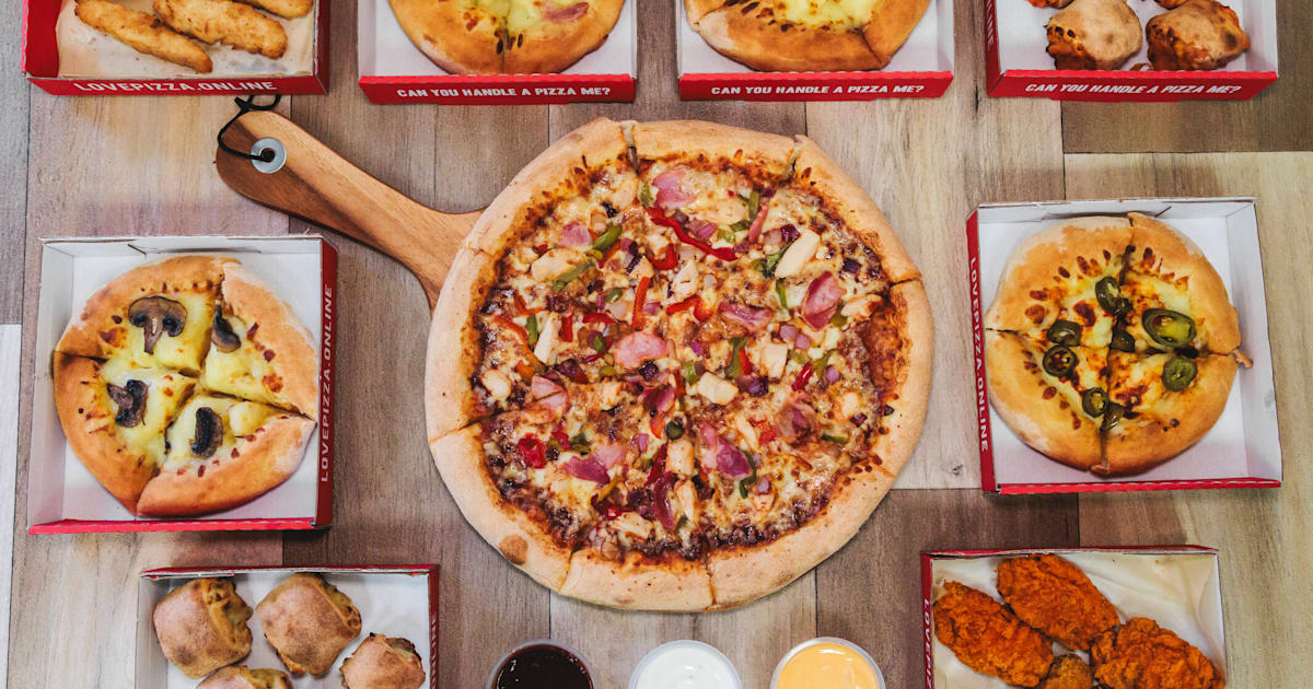 Love pizza deals just eat