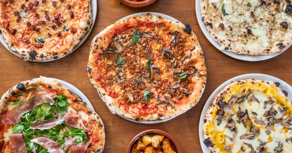 Just eat sale pizza land