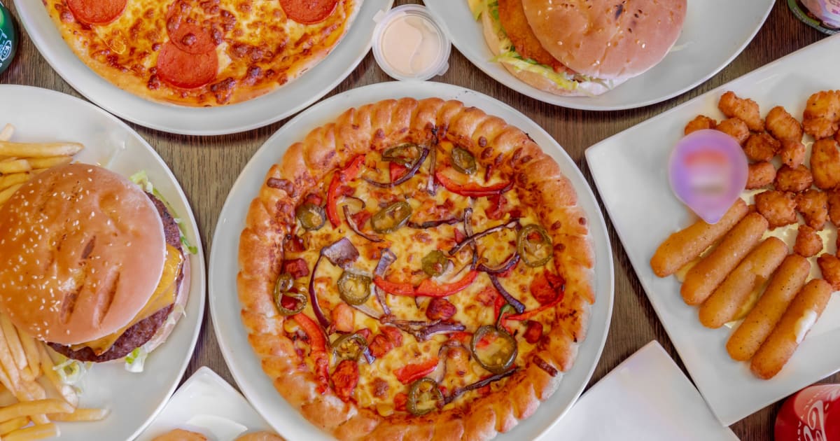 Just eat discount pizza land