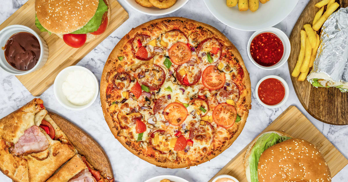 Just eat pizza max sale