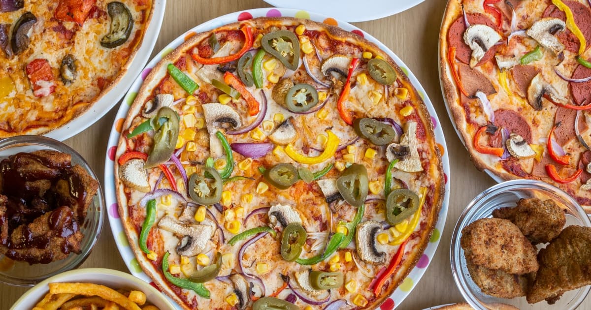 Just eat village pizza clearance