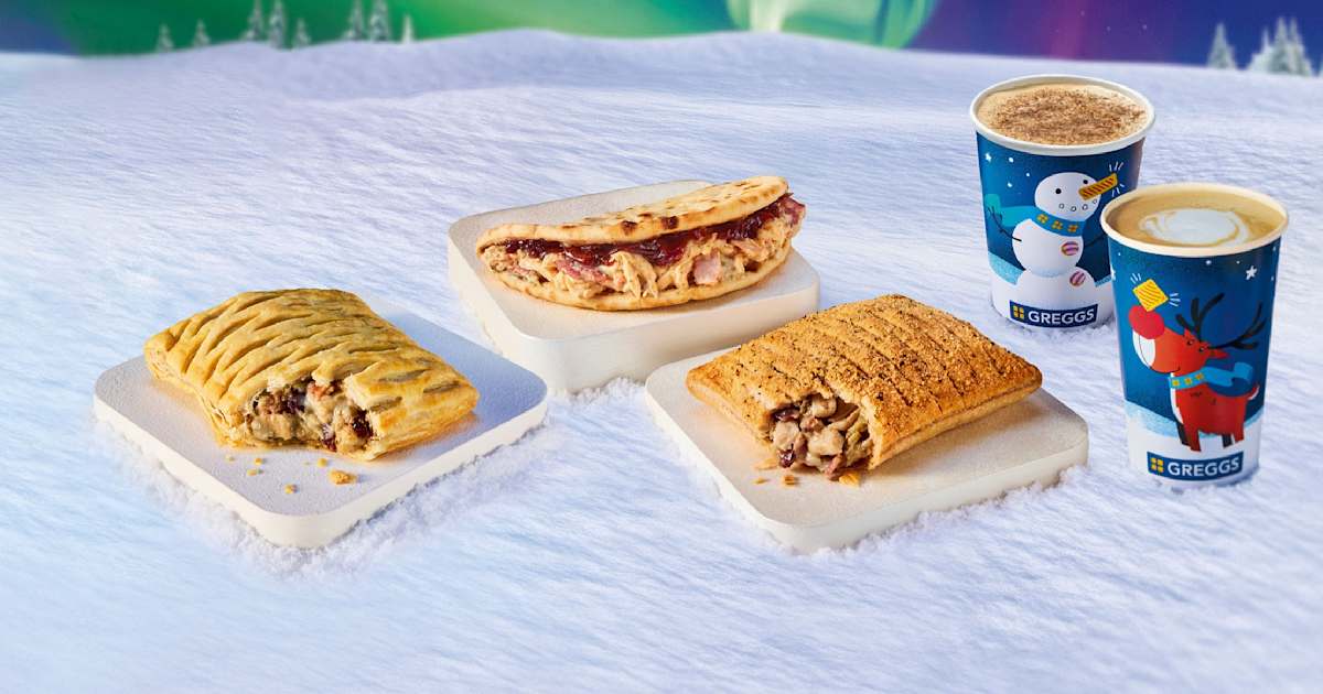 Greggs Huntingdon, St Peters Rd, The Bridge Ctr restaurant menu in