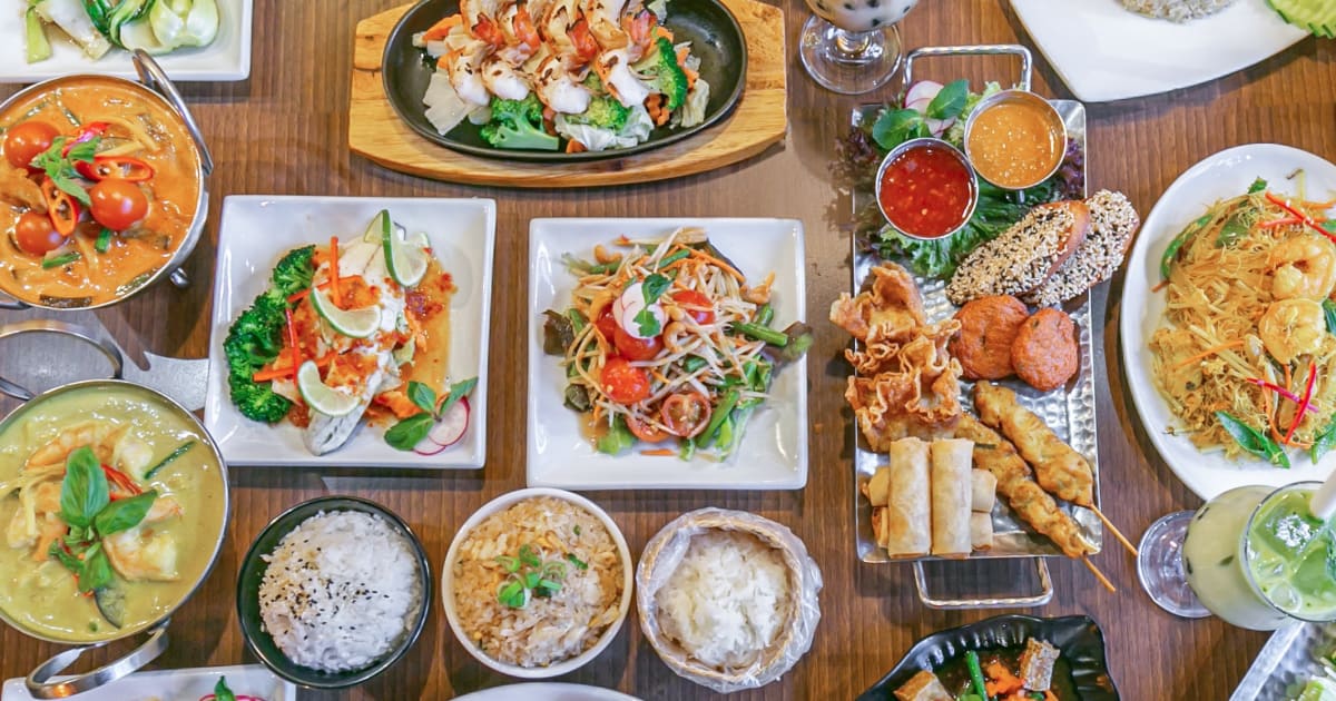 Blue Moon Thai Cafe restaurant menu in 