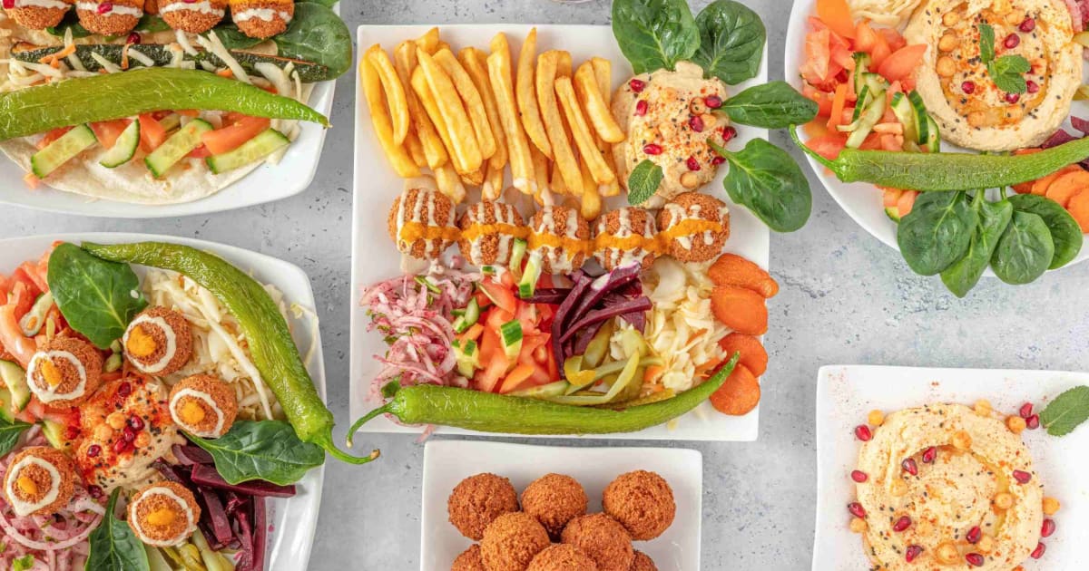 Falafel discount just eat