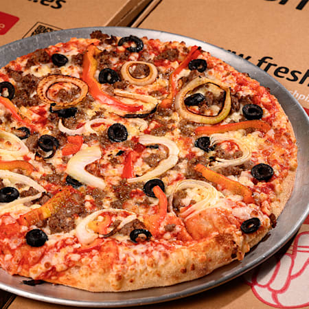 Fresh pizza clearance just eat
