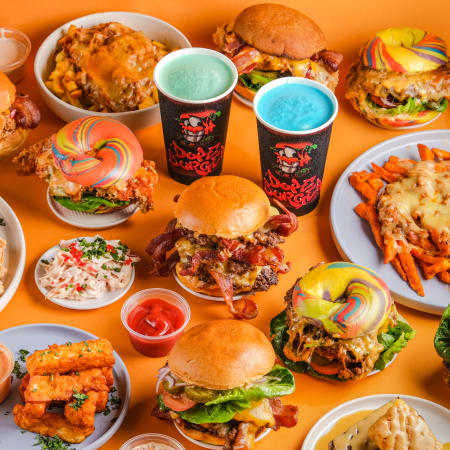 Dope burger just eat outlet
