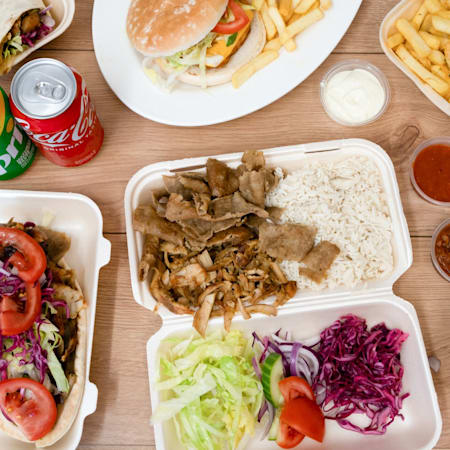 Just eat best sale doner kebab