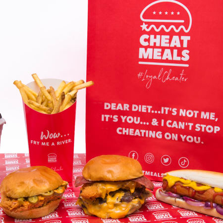Wow burger just sales eat
