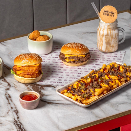 Slam burger just eat store