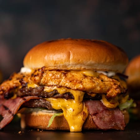 Just eat mayhem shop burger