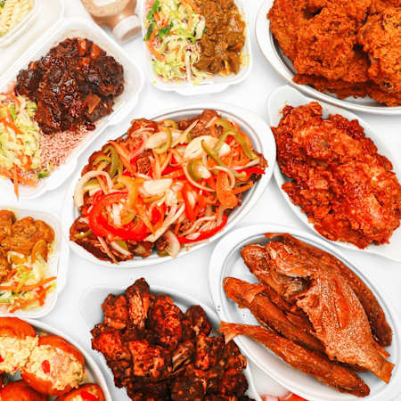 Just eat cheap caribbean food
