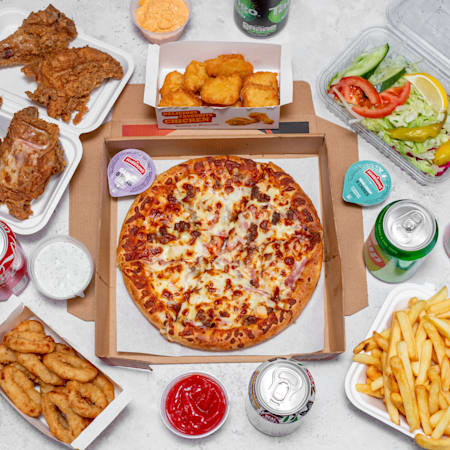 U.S.A Chicken Pizza House restaurant menu in Canterbury Order