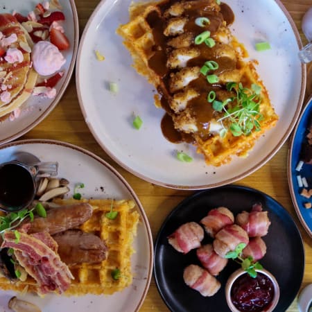 Waffle Inn Restaurant Menu In Newton Abbot Order From Just Eat