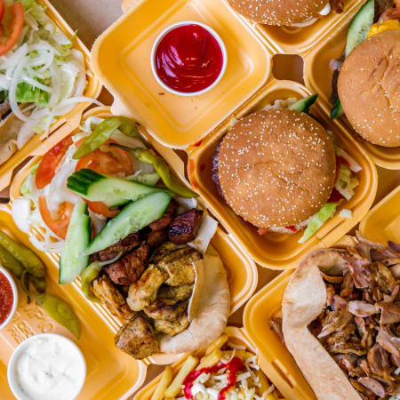Just eat shop kebab king