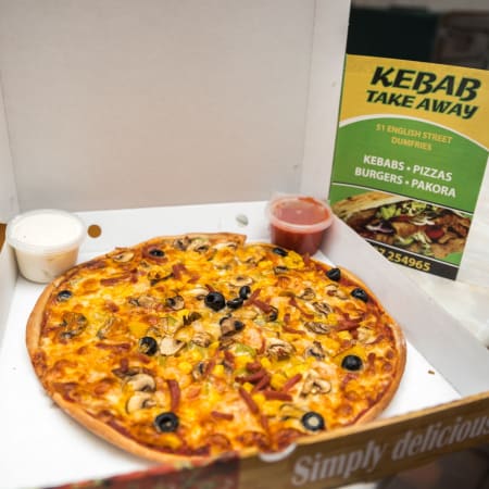 Just eat kebab sales